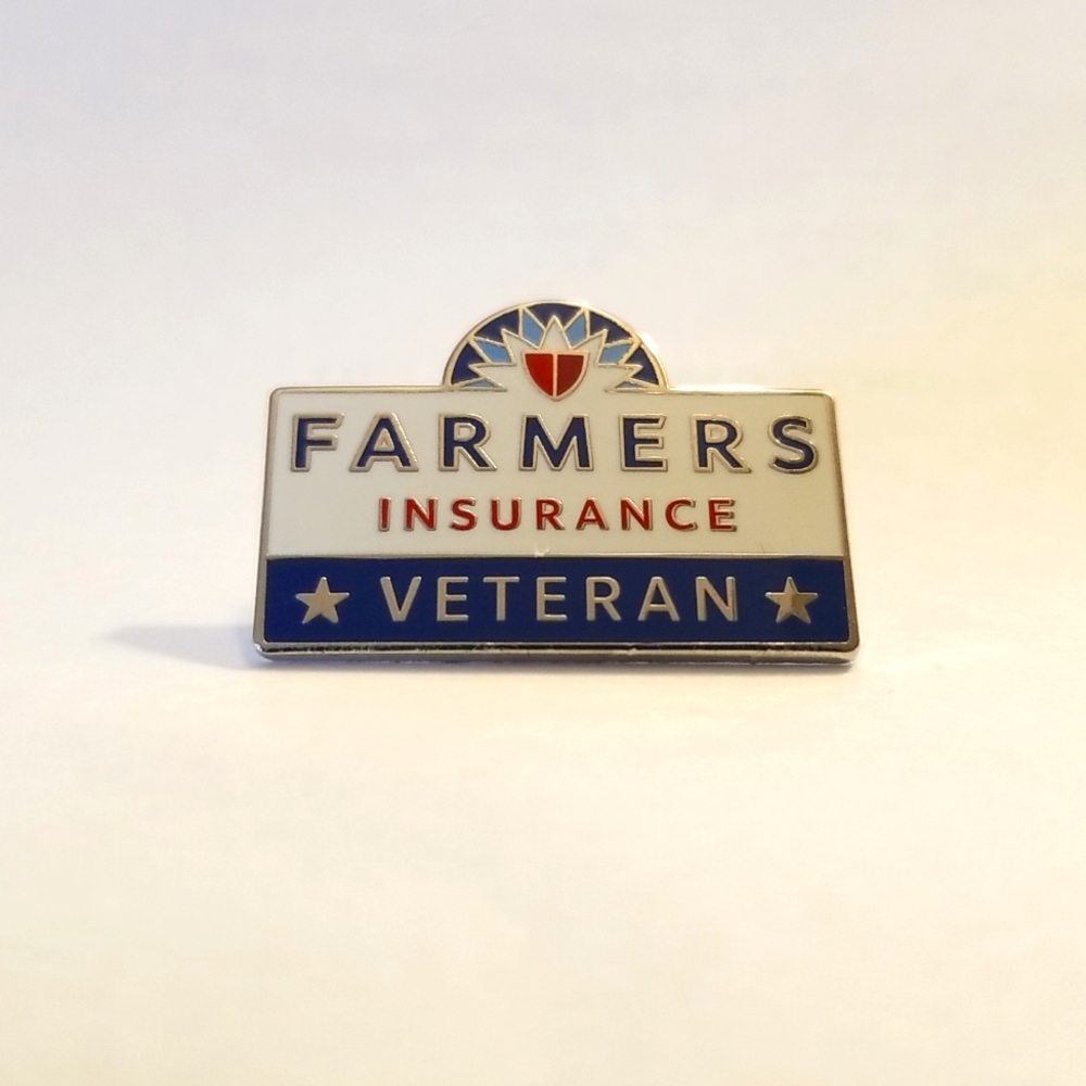 Farmers Insurance Veteran's Pin